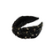 Black Headband with Stones