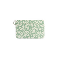White and Green Card Wallet Back