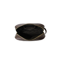 Dark Brown Leather Pouch Inside