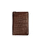 Brown Croco Leather Card Wallet