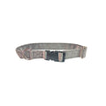 Sustainable Dog Collar - Woven Black And White Houndstooth Pattern