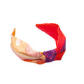 Hairband - Dual Colour - Orange and Pink