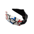 Hairband - Dual Colour - Red, Black and Blue Floral