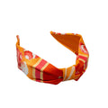 Hairband - Sea Shell Pattern On Orange