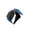 Hairband with Dual Colour And Single Bow - Blue Paisley and Black