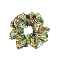 Gold and Green Scrunchy