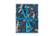 Sustainable Christmas Cards -  Blue, Black, Red and White Paisley Print