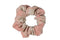 Sustainable Scrunchy Light Brown White And Red