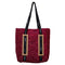 Tote Bag - Red and Beige