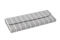 Sustainable Sunglass Case Grey and White Folded Flat